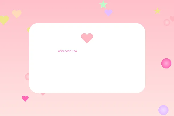 少女下午茶日记配图 - 蜜芽 甜蜜时光